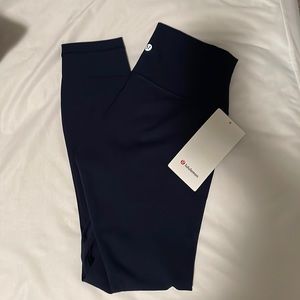 Lululemon wunder under high rise 25” lux